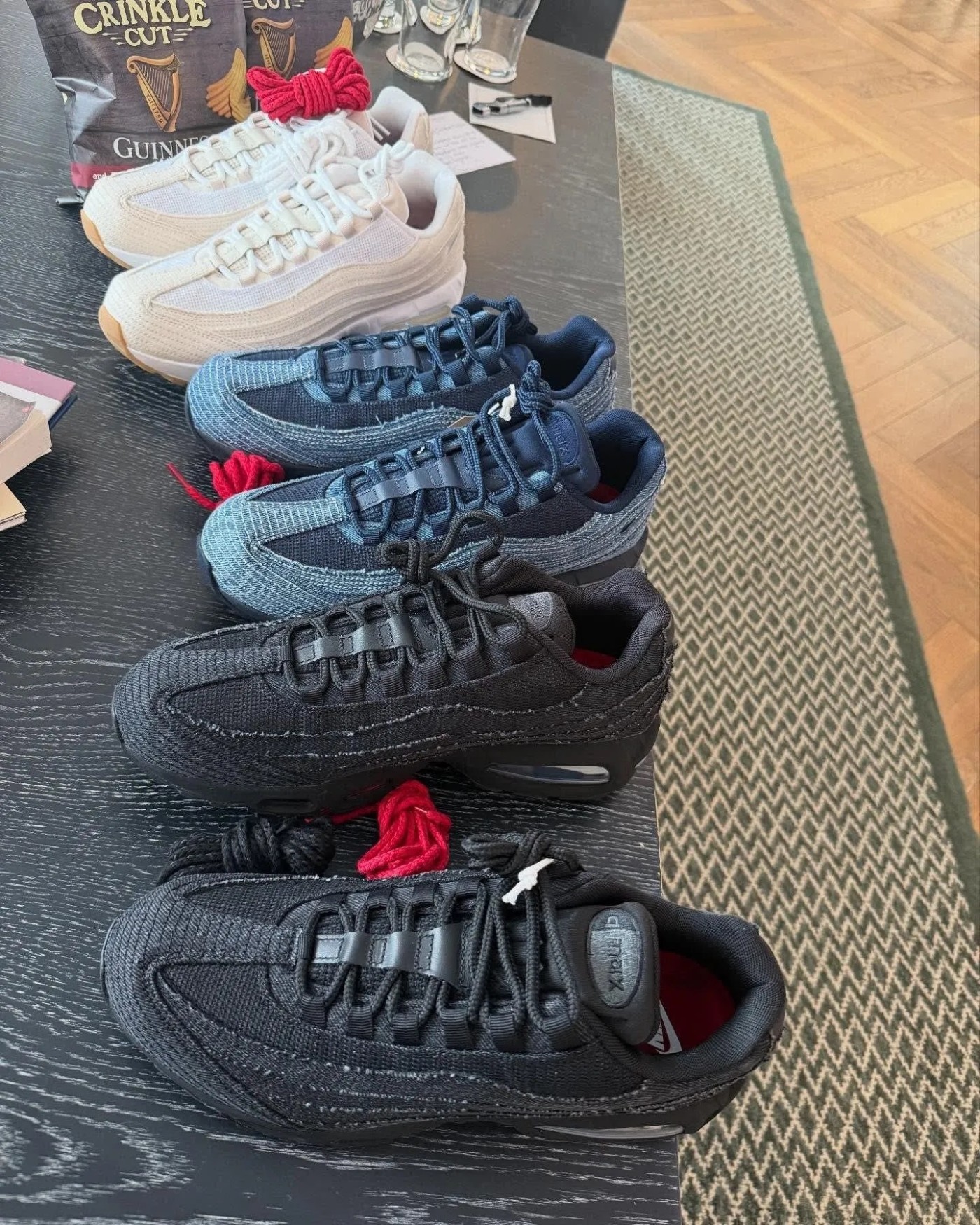 HM4743,Levis,Air Max 95,Levi's  首次曝光！Levis x Nike 联名新鞋实物长这样！
