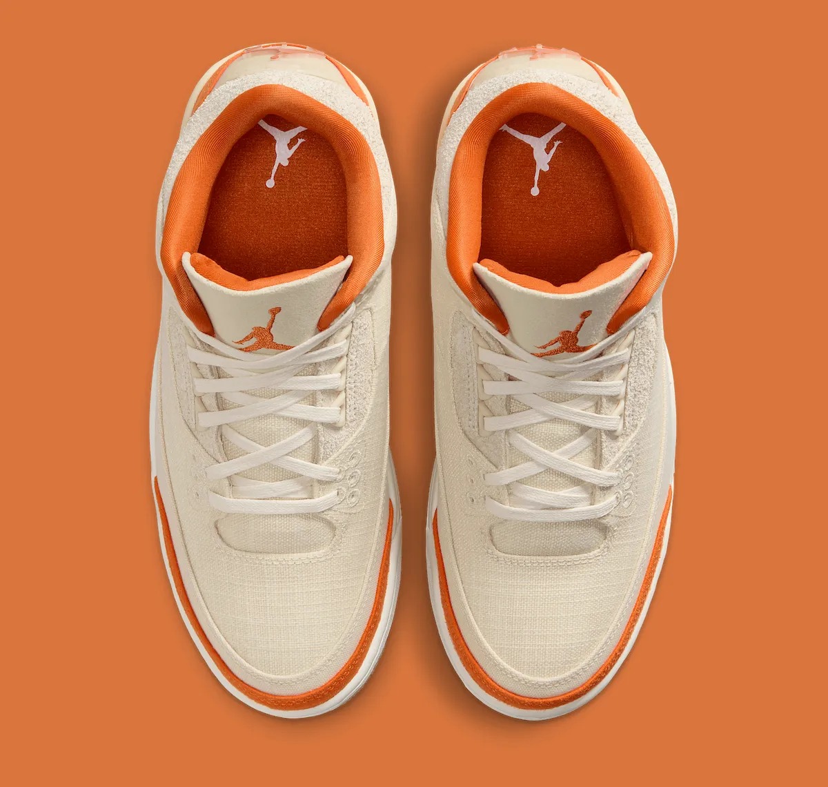 IH7694-200,AJ3,Air Jordan 3  独特鞋面质感！这双 AJ3 颜值不错！