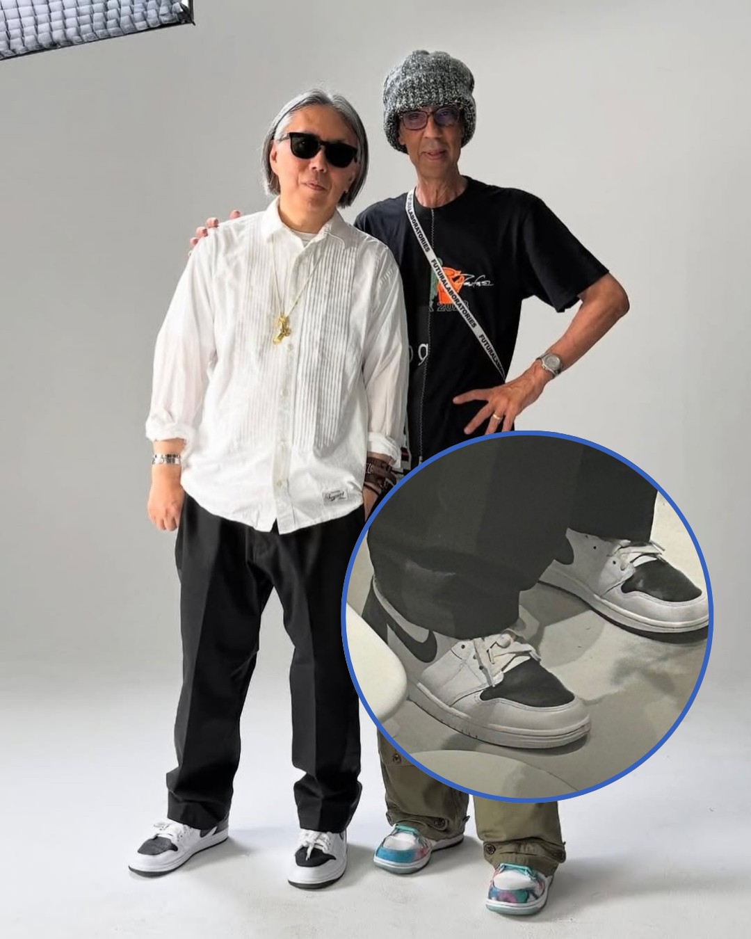 明星上脚  藤原浩上脚未市售「大闪电 AJ」！你觉得如何？