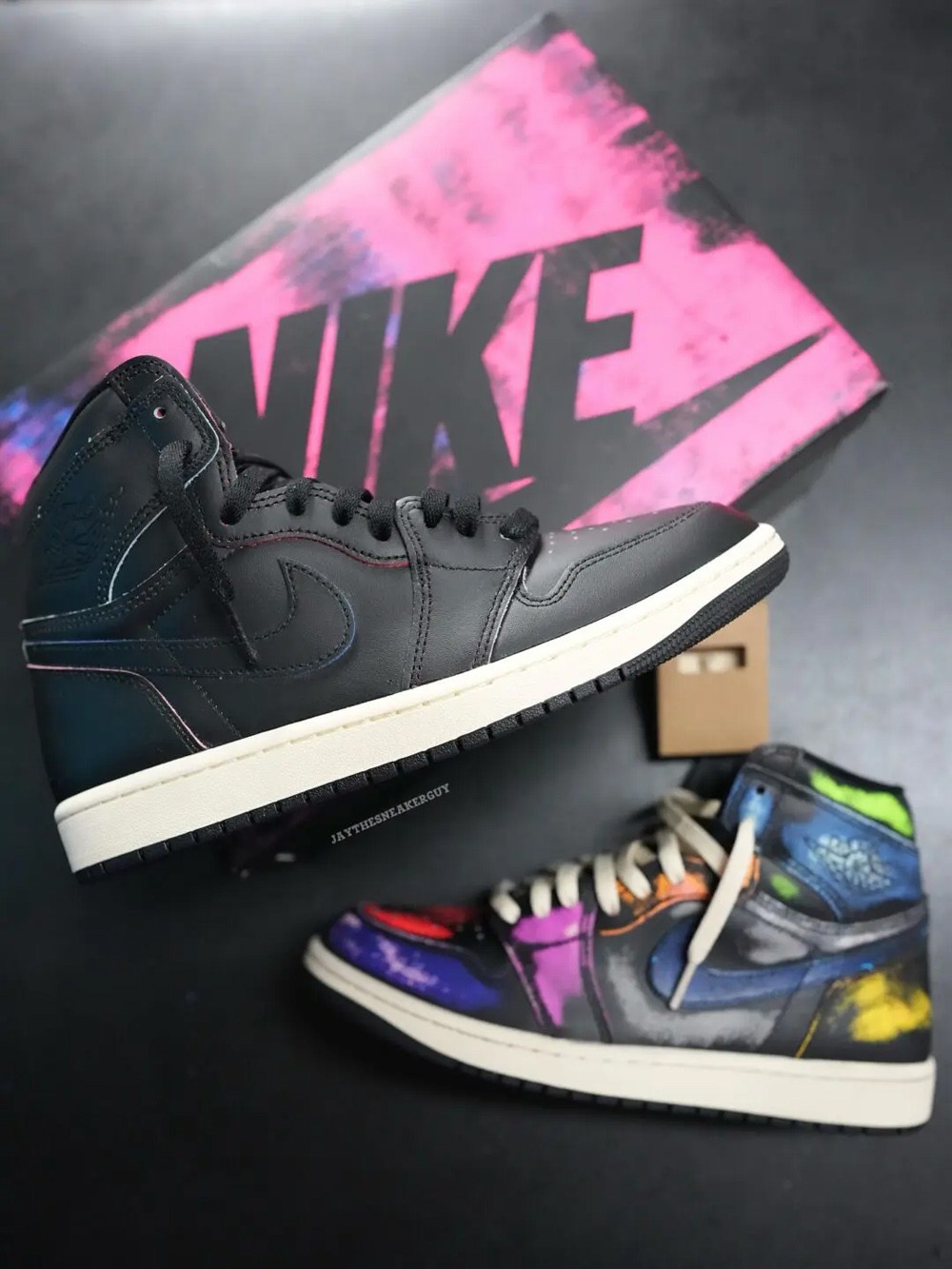 Air Jordan 1 Hi,AJ1,Self Expre   「刮刮乐 AJ1」最新实物！日期也更新了！