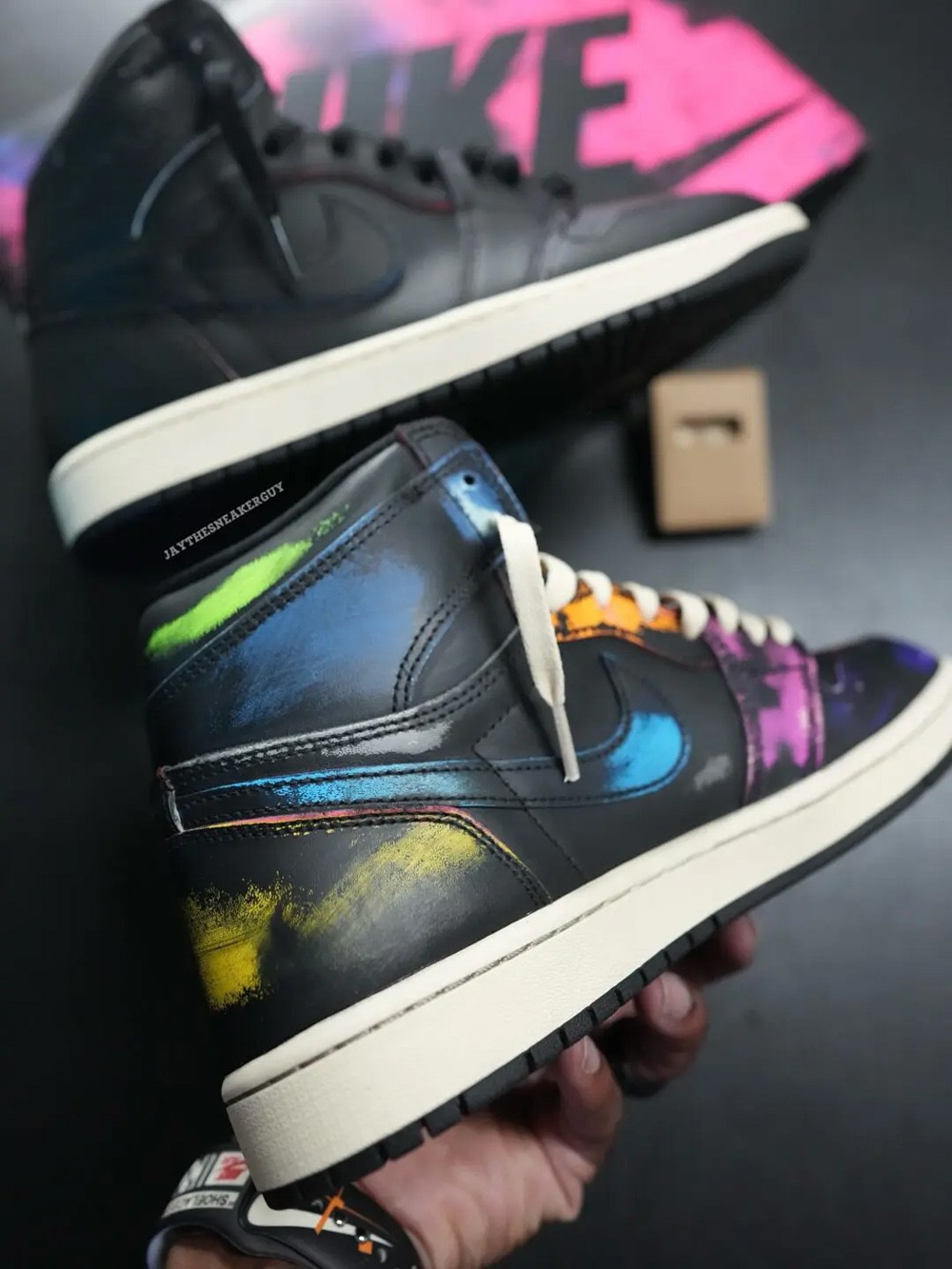 Air Jordan 1 Hi,AJ1,Self Expre   「刮刮乐 AJ1」最新实物！日期也更新了！