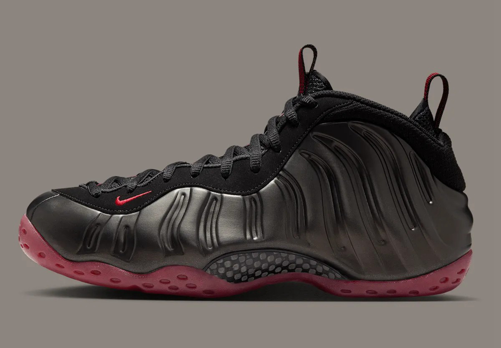 Nike,Air Foamposite One,Cough  日期终于有了！「黑红喷」官图曝光！