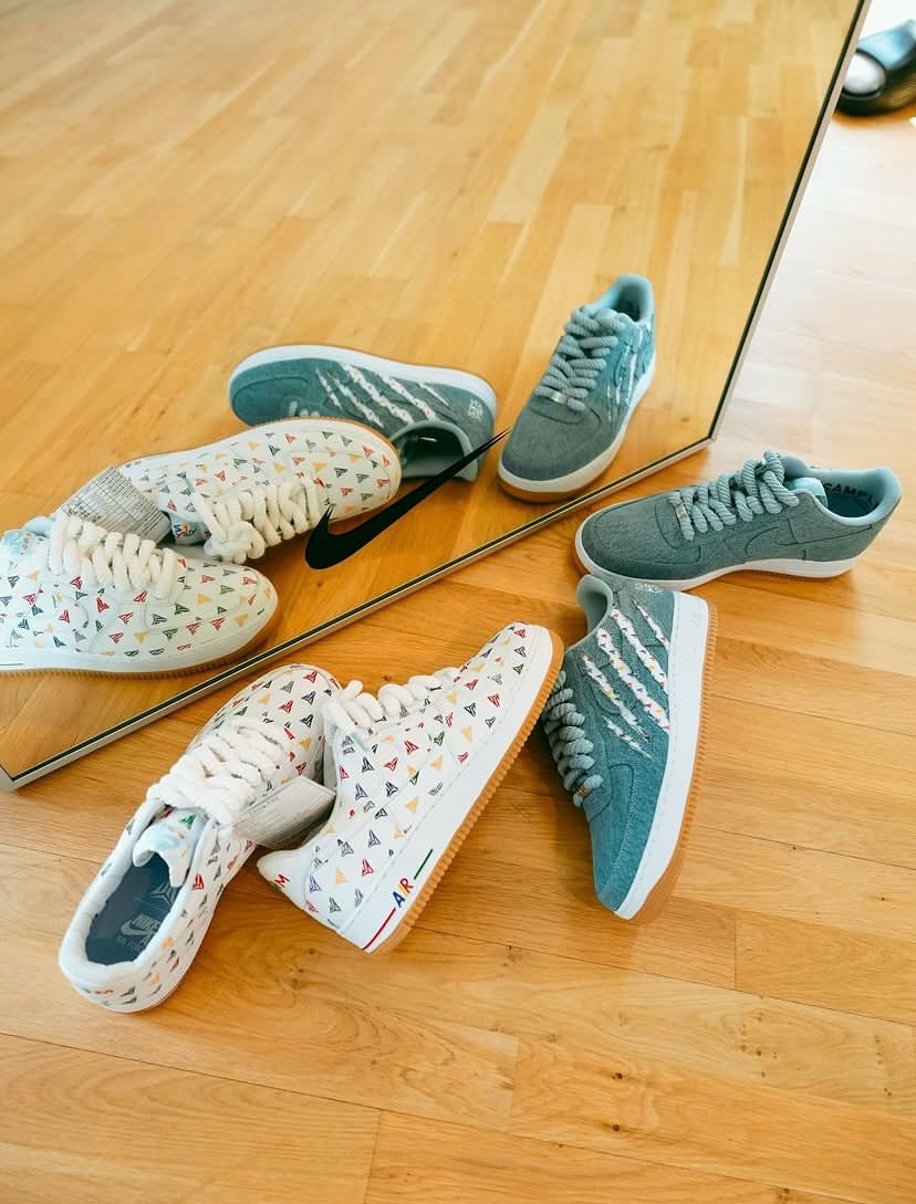 AF1,Air Force 1,莫兰特,Nike  从没见过！莫兰特曝光了两双新鞋！