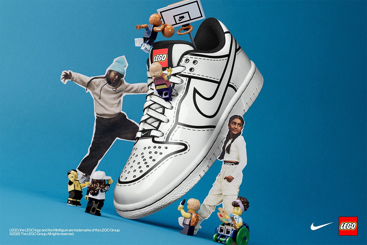 LEGO,Nike,Air Max Dn,Dunk Low,  这不是小时候的「梦中神鞋」吗？真被耐克做出来了…
