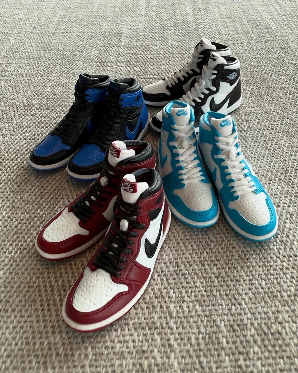 万代,Air Jordan 1,扭蛋  潮流摆件 +1！万代 x AJ1 又双叒曝光新品！