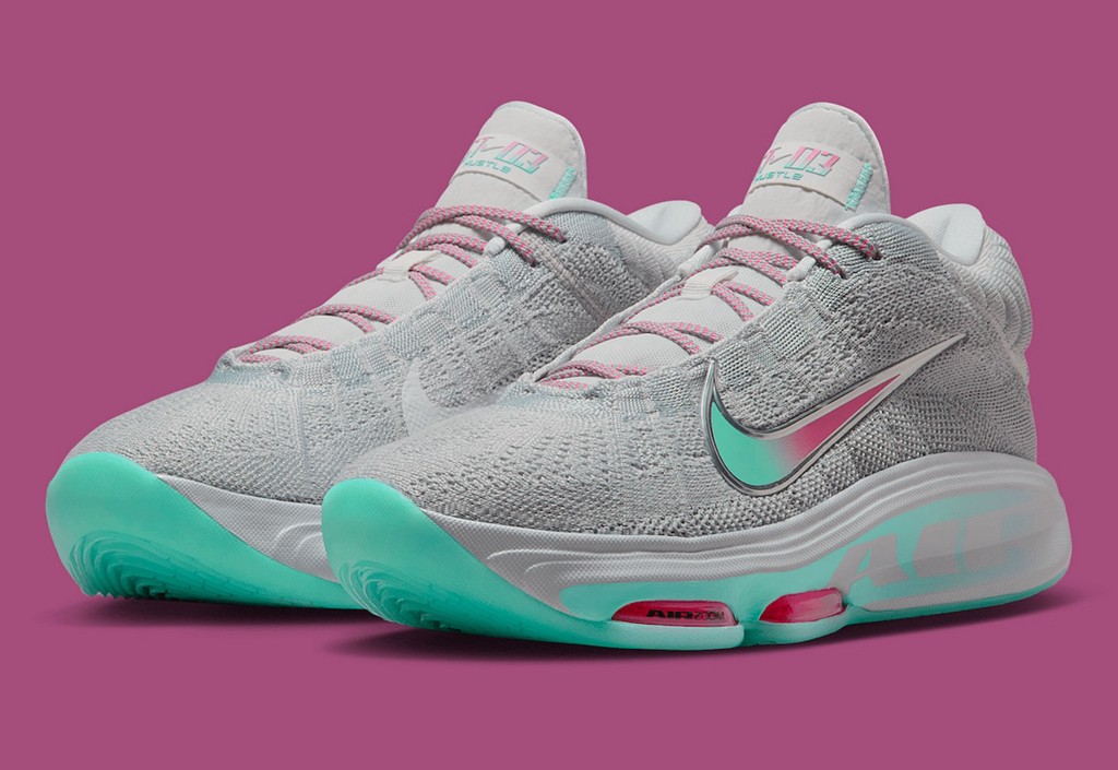 Nike,FV5953-006,Miami,GT Hustl  南海岸配色！Nike GT 新品登场！