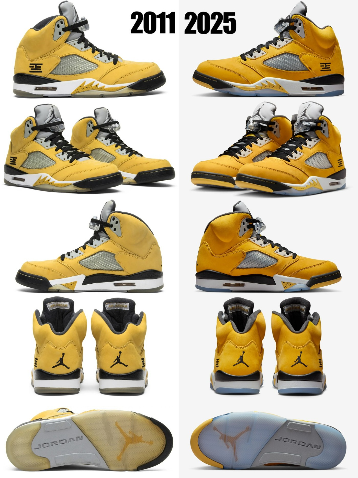 IO3372-700,Tokyo,Air Jordan 5  新旧「东京 AJ5」对比！有这些区别！