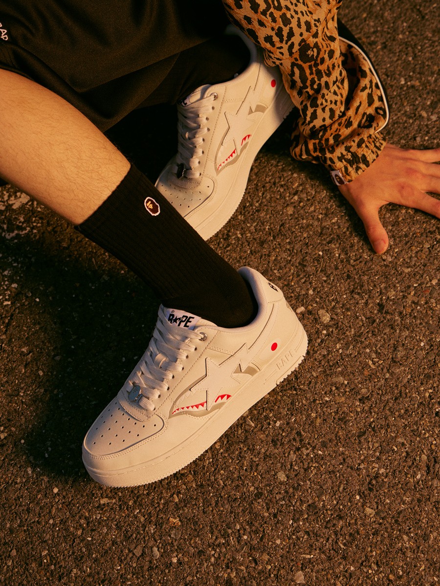 BAPE,STA™ SHARK  经典鲨鱼元素！BAPE STA™ SHARK 新品登场！