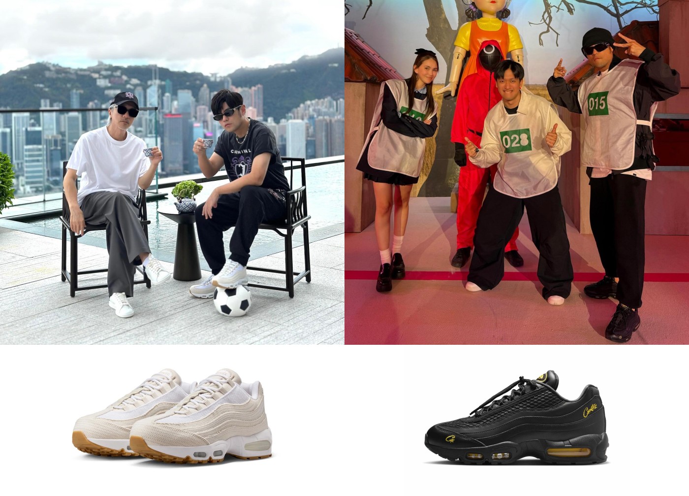 PHANTACI,Air Max 95,周杰伦,Nike  周董亲晒！周杰伦 x Nike 联名新鞋首次曝光！