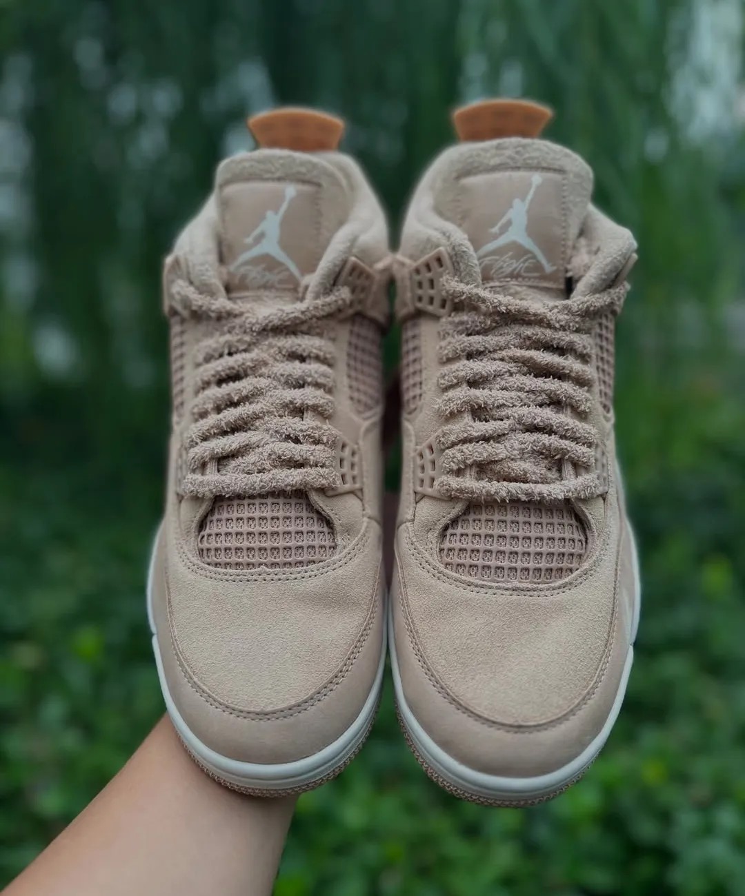 HV0823-200,Air Jordan 4,AJ4  冬季款 AJ4 曝光！鞋面材质有亮点！