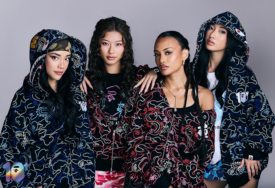 BAPE®,88RISING  刚刚上架！BAPE® 携手 88RISING 推出「10 周年」合作系列！