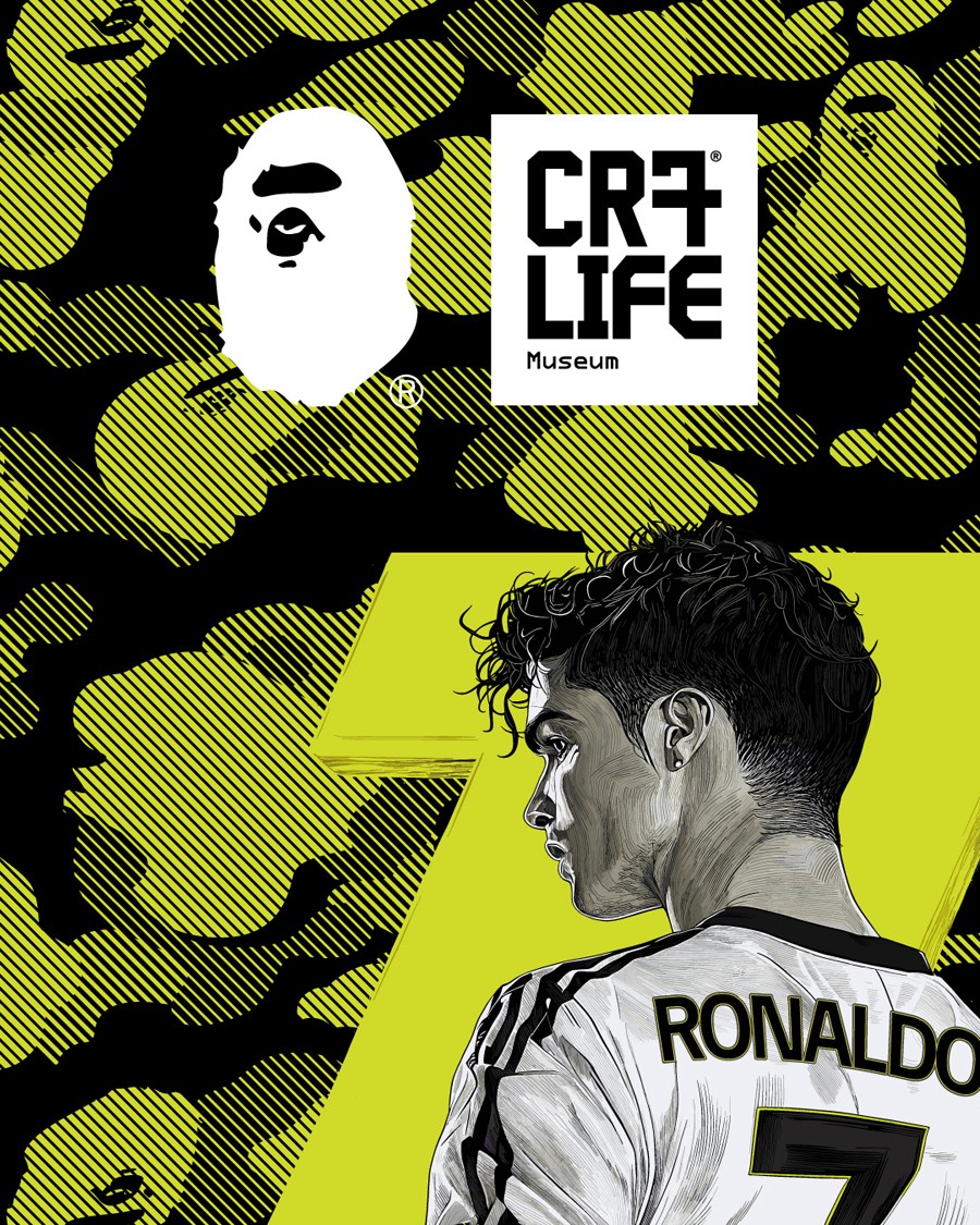BAPE®,CR7® LIFE  双厨狂喜！BAPE® × CR7® LIFE 联名系列登场！