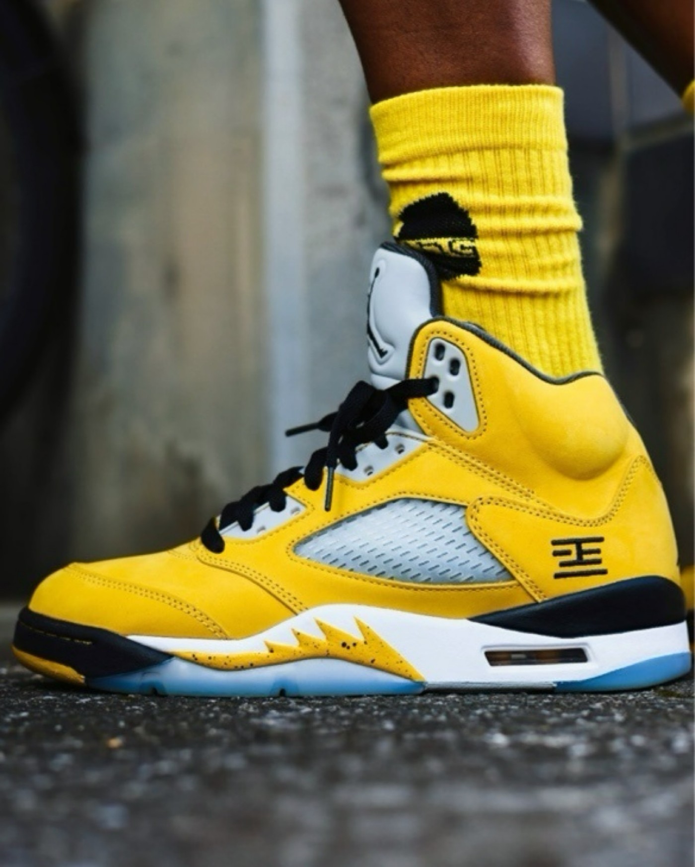 AJ5,Tokyo23,Air Jordan 5,IO337  东京 AJ5 上脚给几分？发售日期有了！