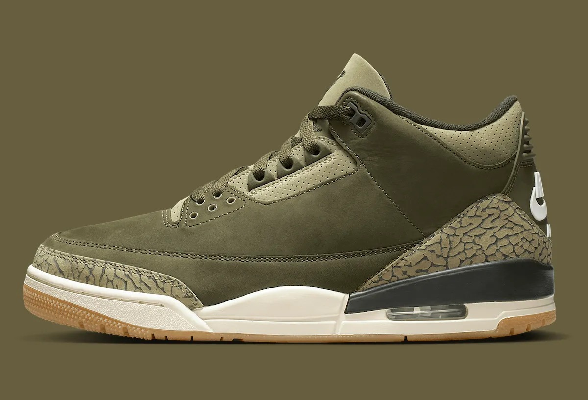 DN3707-202,AJ3,Air Jordan 3   质感真不错！AJ3 迎来「百搭新配色」！