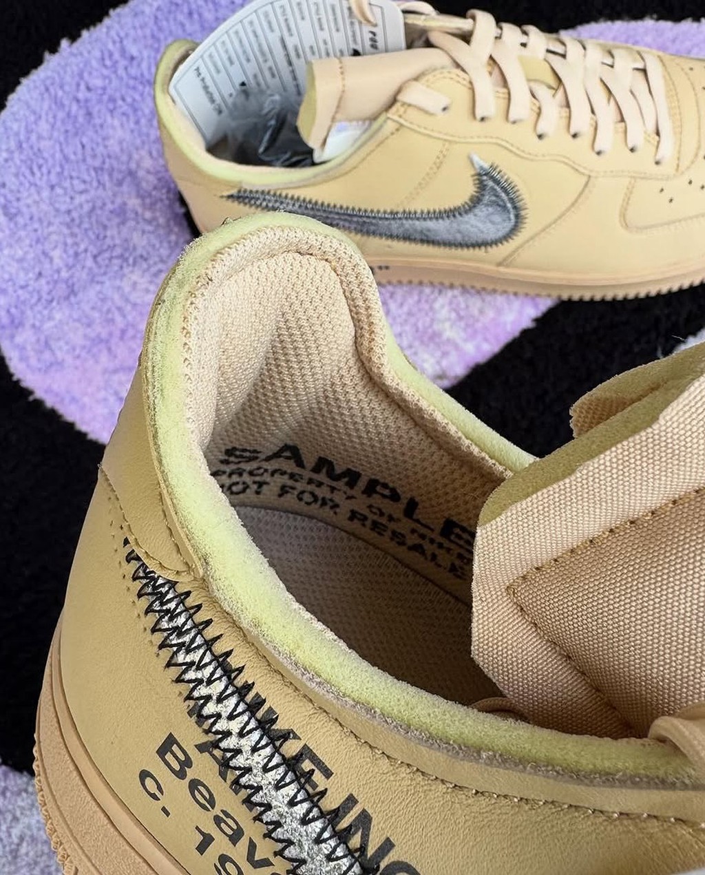 Virgil Abloh,Nike,Air Force 1  发售临近！OW x AF1 最新实物登场！