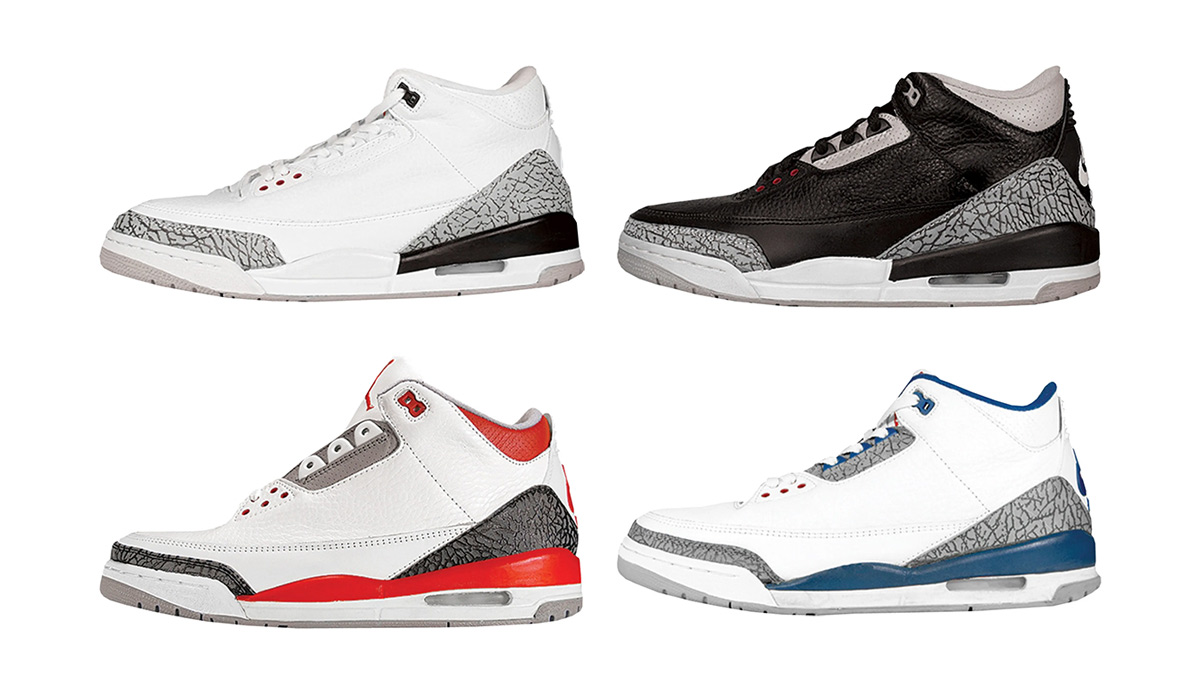 AJ3,Air Jordan 3,True Blue  时隔十年！又一款 OG 元年配色 AJ3 要回归了！