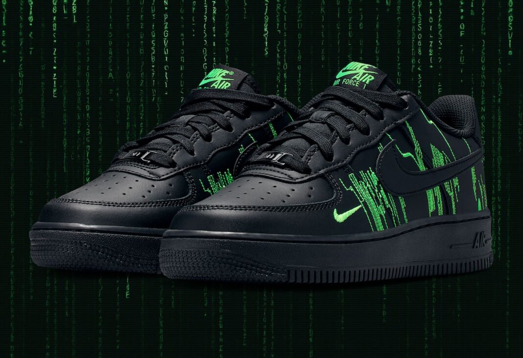 Nike,Air Force 1 Low,Matrix,HV  灵感源自《黑客帝国》！全新 AF1 给几分？