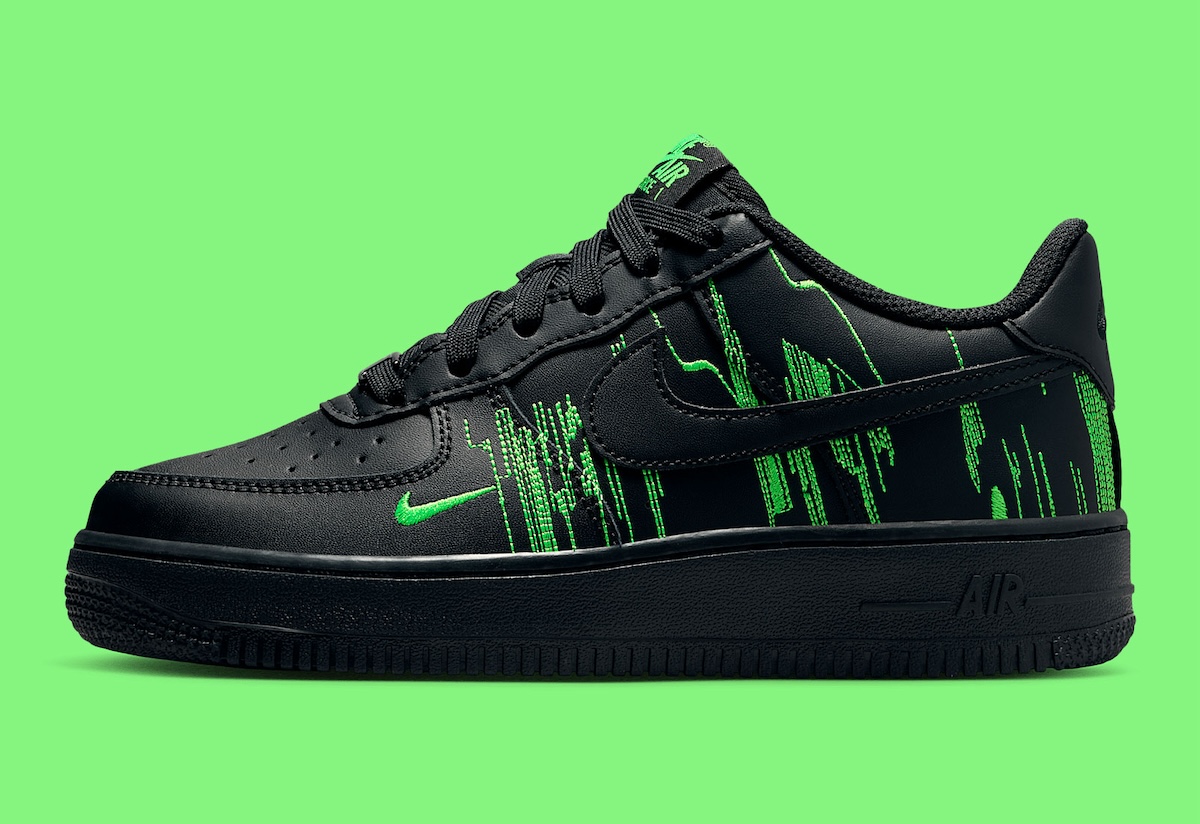 Nike,Air Force 1 Low,Matrix,HV  灵感源自《黑客帝国》！全新 AF1 给几分？