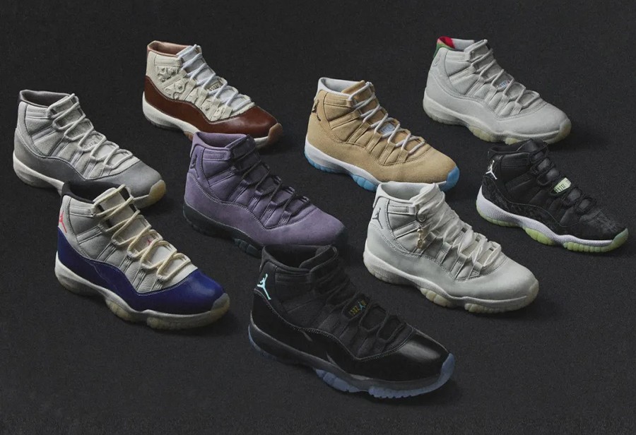 Air Jordan 11  AJ11「三十周年」官宣 9 款配色！中国限定首次曝光！