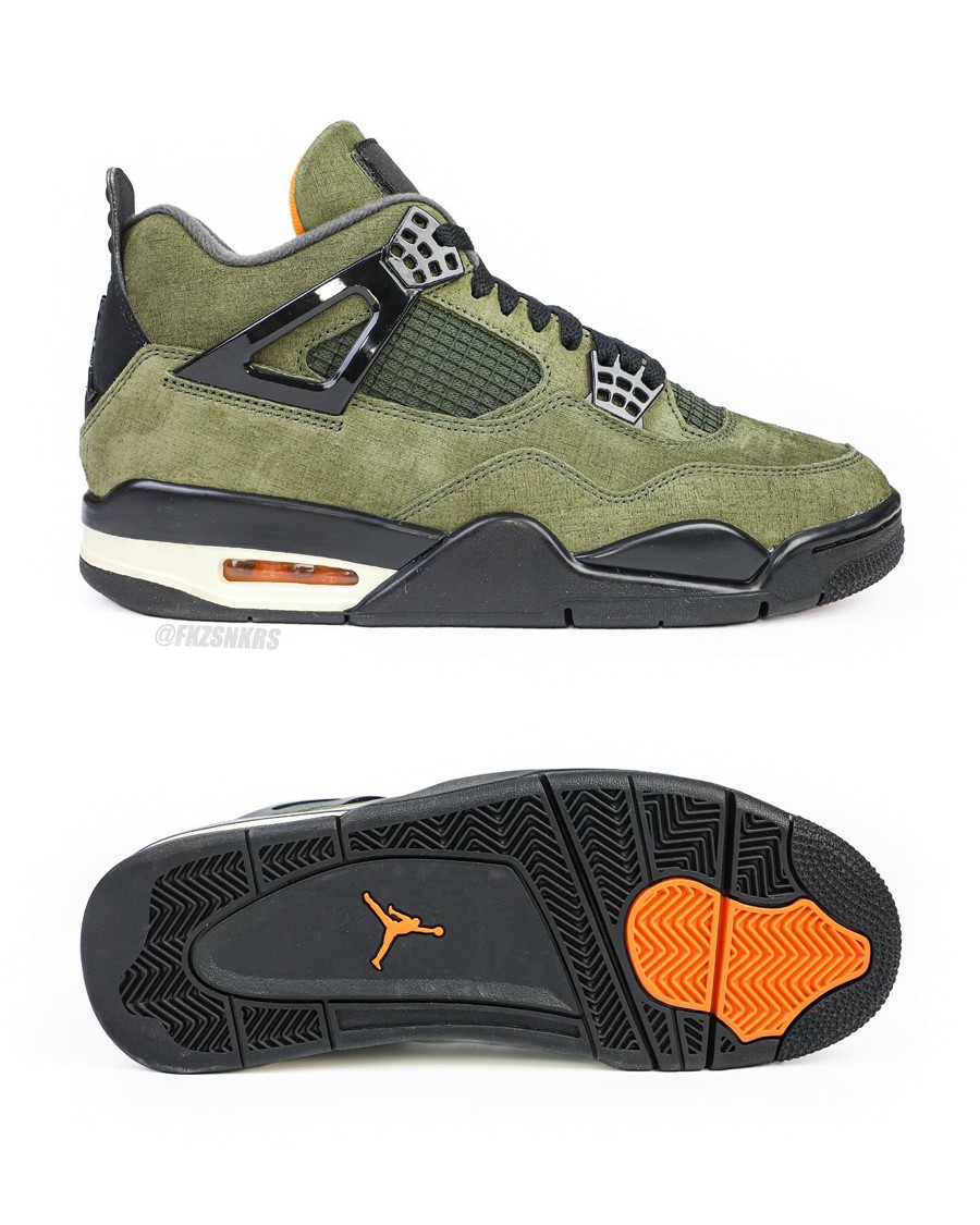 UNDFTD,Air Jordan 4 SP F&F,AJ4  恐怕又是天价！亲友 UNDFTD x AJ4 完整实物曝光！