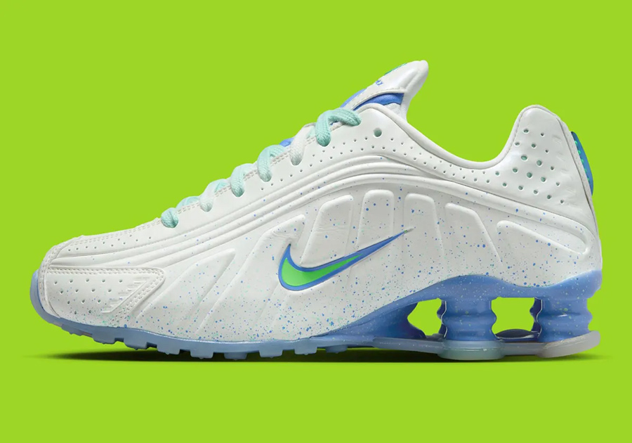 Nike,Shox R4,WMNS,Splatter,IH2  眼前一亮！Nike「经典鞋型」迎来清爽新配色！