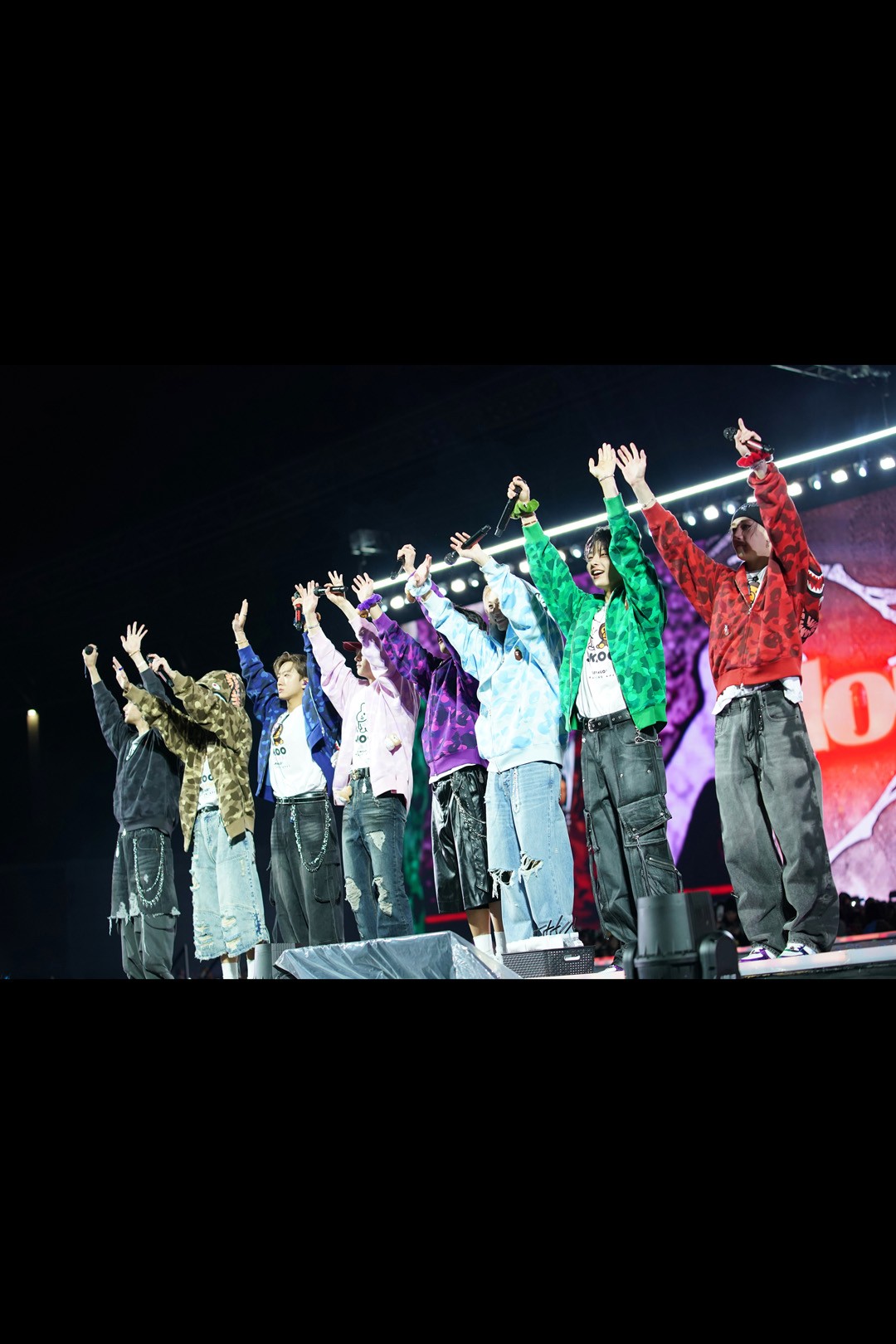 BAPE,STRAY KIDS  携手知名男团！BAPE 新联名刚刚发布！