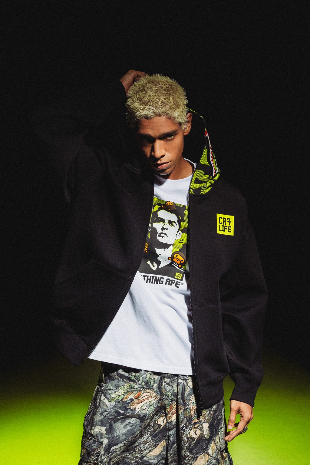 BAPE,CR7  跨界联动！C 罗 x BAPE 系列第三弹发布！