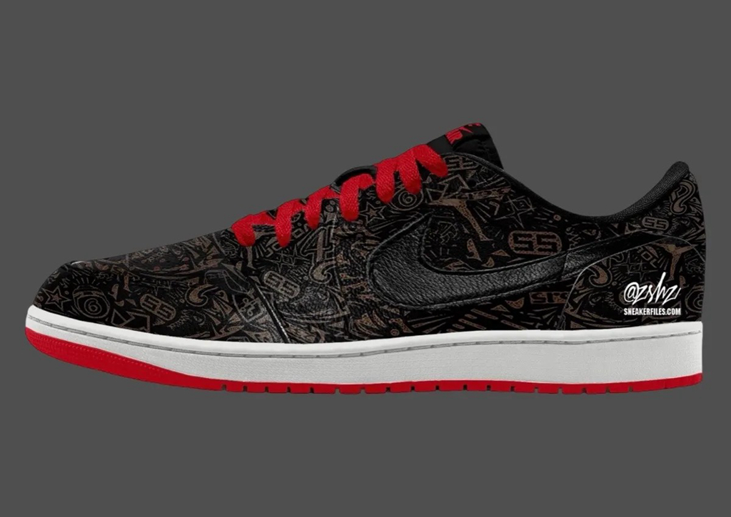 Air Jordan 1 Low OG,Laser,IV67  明年全新「镭射 AJ」亮相！细节太猛了！