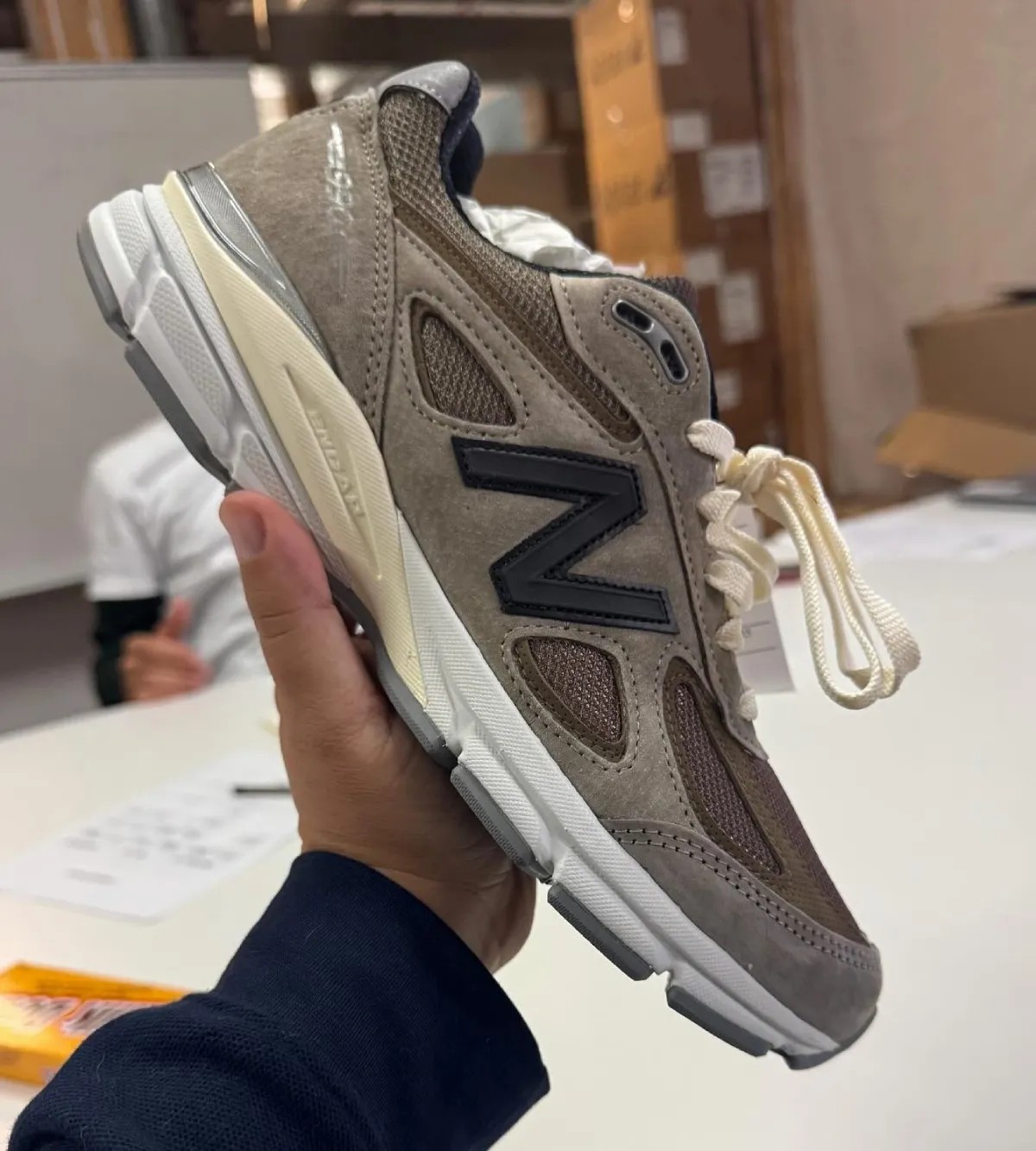 JJJJound,NB,New Balance,990v4  新 JJJJound x NB 要来了！实物泄露！