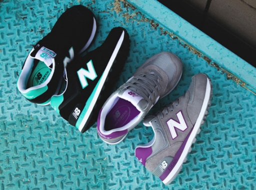 鞋款,New Balance 574,新款,紫  全新版本来袭，New Balance 574 “Core Plus”版本上架
