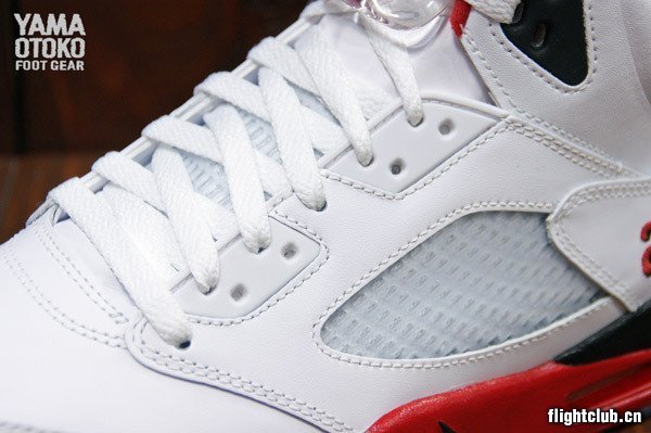 Air,Jordan,5,Retro,火焰红,市售 AJ5火焰红136027-120 发售提醒：AIR JORDAN 5 Fire Red