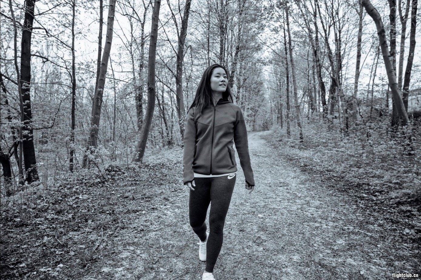 李娜拍摄Nike,Tech,Fleece系列  李娜拍摄Nike Tech Fleece系列广告