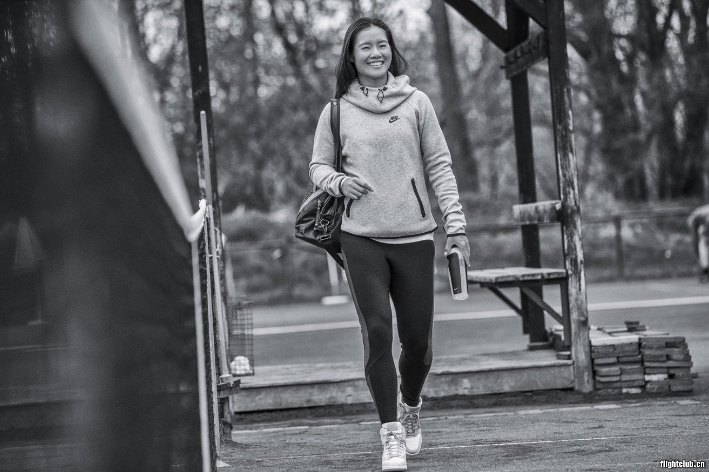 李娜拍摄Nike,Tech,Fleece系列  李娜拍摄Nike Tech Fleece系列广告