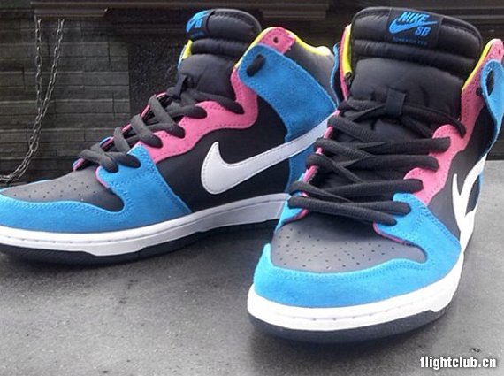 Nike,SB,Dunk,High,火箭炮泡泡  Nike SB Dunk High 火箭炮泡泡糖 实物曝光