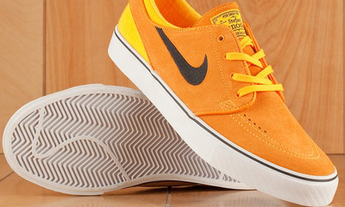 nike sb stefan janoski 镭射橙 实物曝光