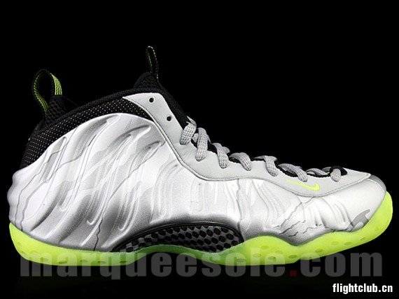 Nike,Foamposite,One,银灰/荧光  Nike Foamposite One 银灰/荧光色发售信息
