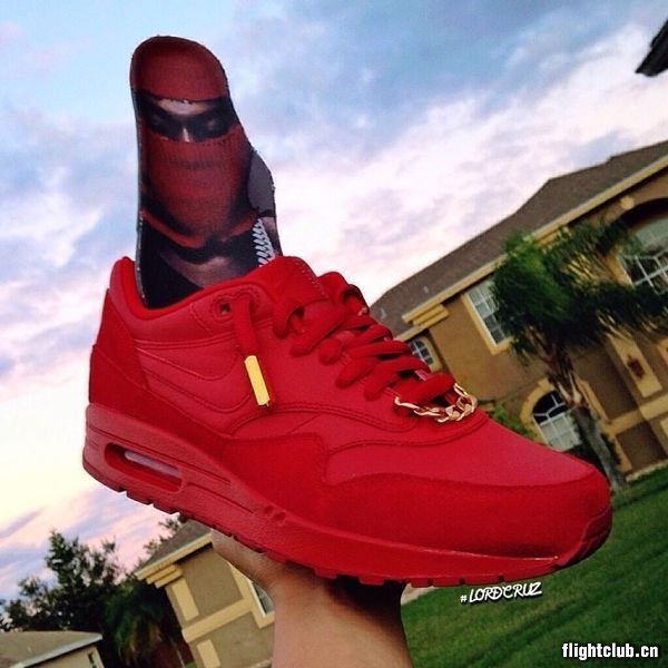 Nike,Air,Max,1,iD,“Red,Octobe  Nike Air Max 1 iD “Red October”