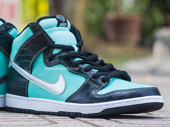 Diamond,Supply,Co.,x,Nike,Dunk  Diamond Supply Co. x Nike Dunk High SB 实物图赏