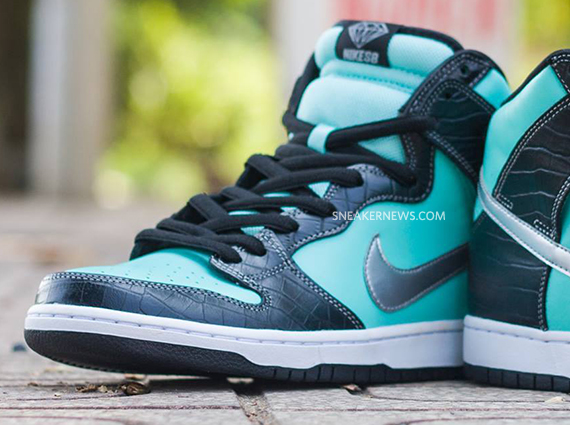 Diamond,Supply,Co.,x,Nike,Dunk  Diamond Supply Co. x Nike Dunk High SB 实物图赏