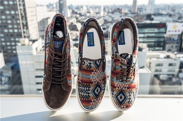 球鞋资讯,球鞋新闻,Nike官  Pendleton x Vans Japan 2013 秋冬联名系列登场