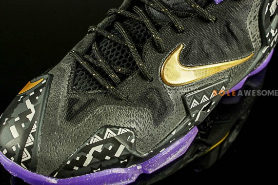 Nike,LeBron,11,GS,2014黑人月  Nike LeBron 11 GS 2014黑人月 实物图赏