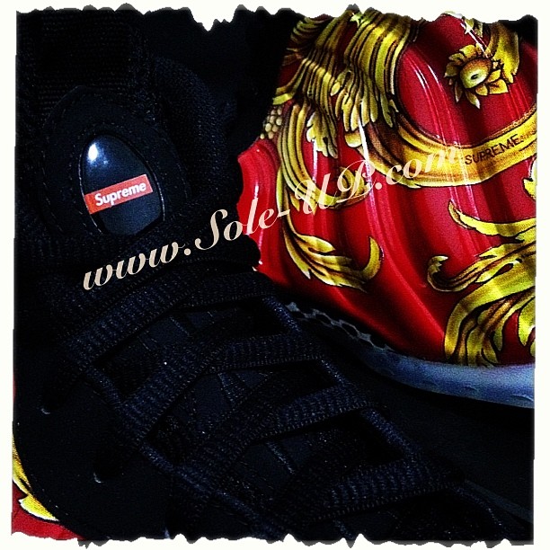 Supreme,x,Nike,Air,Foamposite, Supreme喷 Supreme x Nike Air Foamposite One 曝光