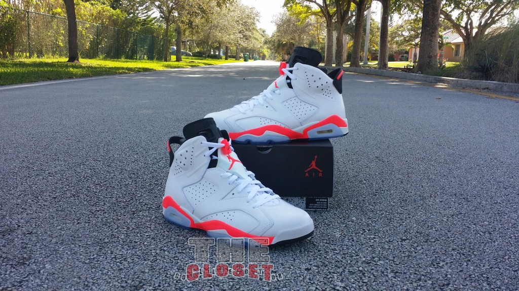 Air,Jordan,6,＂Infrared＂发售 AJ6樱木花道 Air Jordan 6 ＂Infrared＂ 更多实物图片欣赏