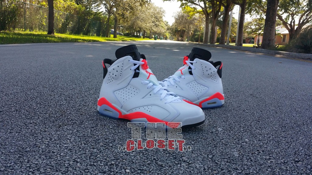 Air,Jordan,6,＂Infrared＂发售 AJ6樱木花道 Air Jordan 6 ＂Infrared＂ 更多实物图片欣赏