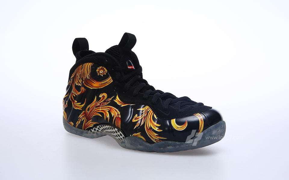 Nike,Air,Foamposite,One“Supre  Nike Air Foamposite One“Supreme”高清图赏