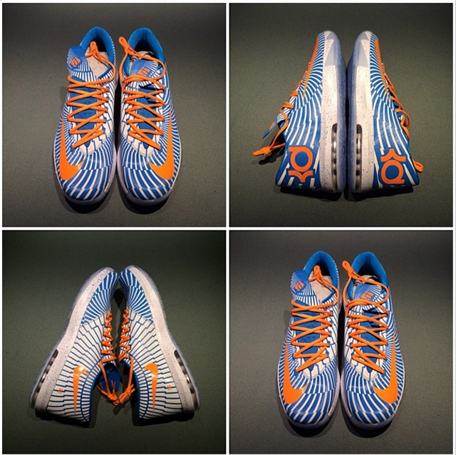 Nike,KD,VI,新年首战PE,实物图  Nike KD6 新年首战PE 实物图赏