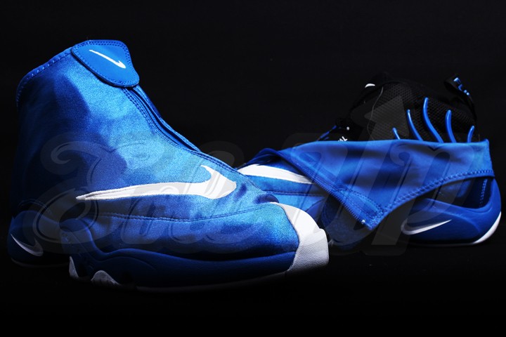 Nike,Air,Zoom,Flight,The,Glove 佩顿手套 Nike Air Zoom Flight The Glove 蓝白黑配色实物图赏