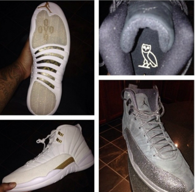 Air,Jordan,OVO,Retro,实物再曝  Drake 专属 Air Jordan OVO Retro 更多实物曝光