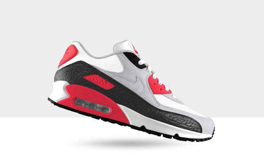 Nike,iD,Air,Max,90,爆裂纹选项  Nike iD Air Max 90 爆裂纹选项 正式上线