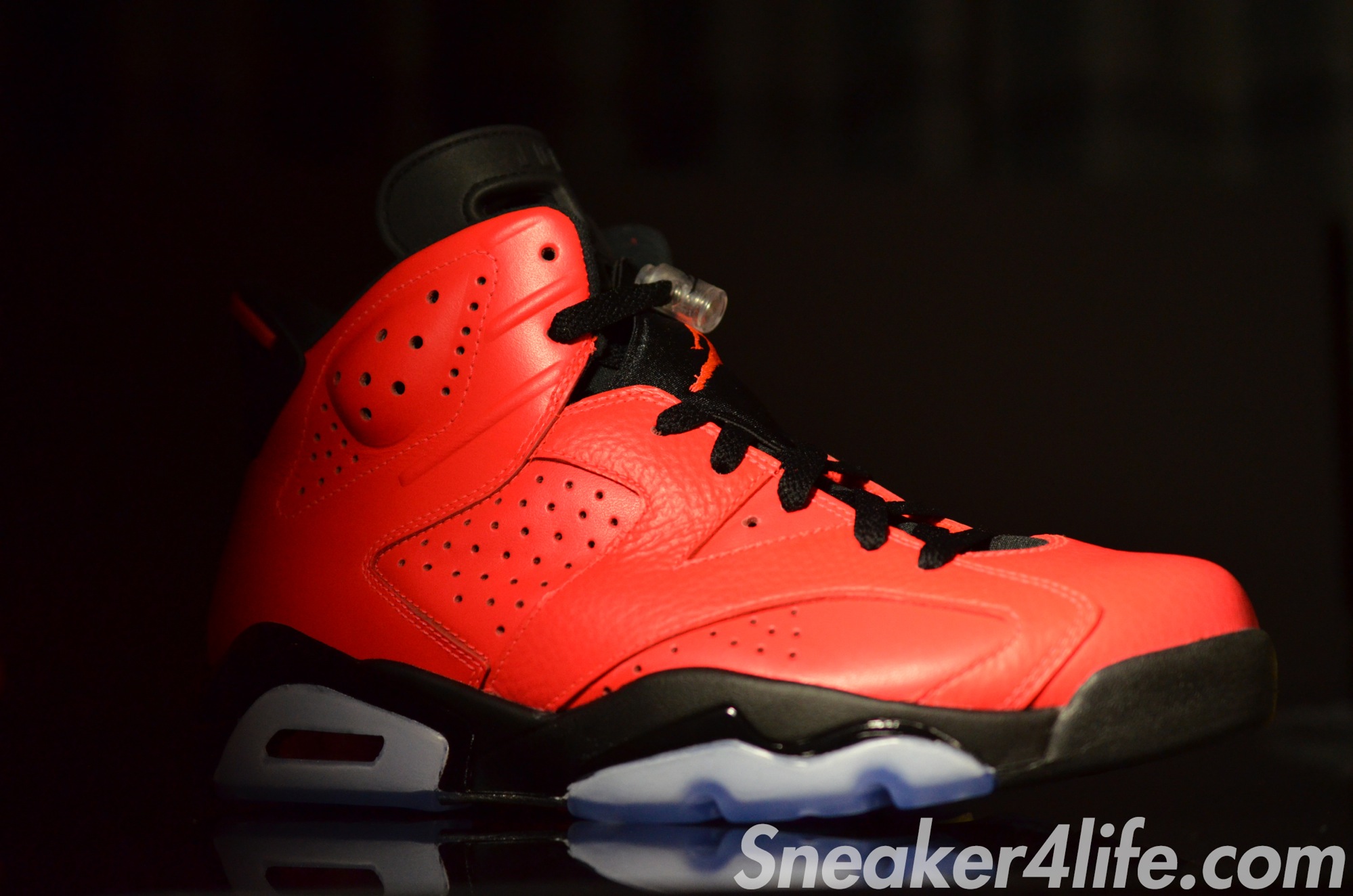 Air,Jordan,6,“Toro”,发售预 AJ6大红 384664-623 Air Jordan 6 “Toro/Infrared 23” 高清实物图赏